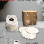 Kağıt Bardak Altlığı Yuvarlak Papatya Baskısız Kesim 90 mm 250 Adet