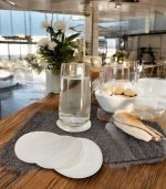 Kağıt Bardak Altlığı Yuvarlak Düz Kesim Baskısız 90 mm 250 Adet - Görsel 5