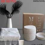 Kağıt Bardak Kapağı Yuvarlak Baskısız 70 mm 100 Adet