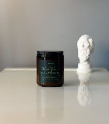 bergamot limon çiçeksi kokulu mum