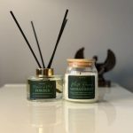 bergamot kokulu mum pudra cubuklu oda kokusu hediye seti 2li