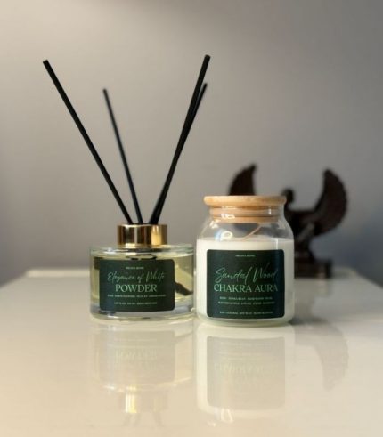 sandal wood kokulu mum pudra çubuklu oda kokusu